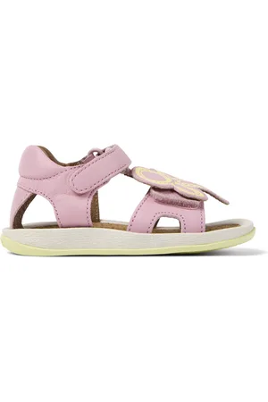 Camper Twins - Sandalen voor Firstwalkers - ,Geel, maat 21, Smooth leather
