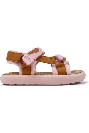 Camper Pelotas Flota - Sandalen voor Meisjes - ,Roze,Wit, maat 25, Cotton fabric