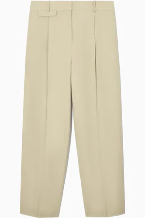 COS Relaxed Linen-Blend Wide-Leg Trousers in