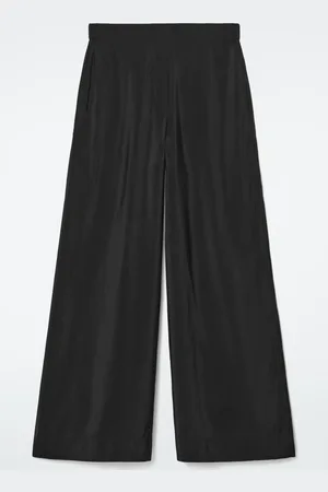 COS Elasticated Wide-Leg Trousers