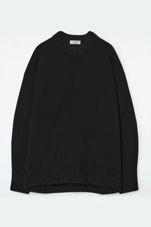 COS Chunky Pure Cashmere Crew-Neck Jumper