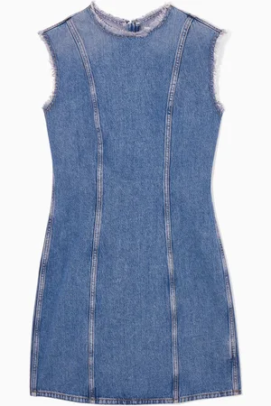 COS Panelled Denim Mini Dress