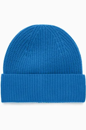 COS Ribbed Wool And Cashmere Beanie