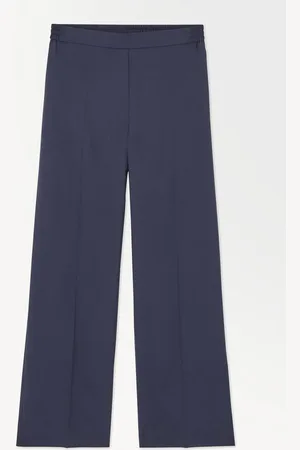 COS The Straight-Leg Silk Trousers in