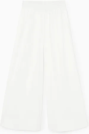 COS Gathered Wide-Leg Trousers​