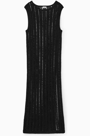 COS Open-Knit Maxi Dress