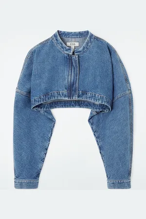COS Cropped Hybrid Denim Jacket
