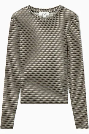 COS Second-Skin Long-Sleeved Top