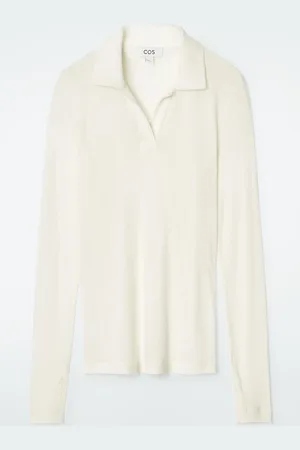 COS Merino Wool Polo Shirt