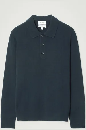 COS Pure Cashmere Polo Shirt in