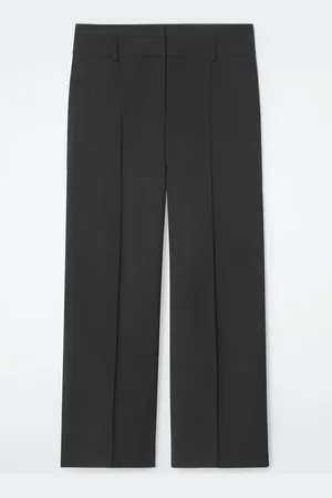 COS Regular Wool-Twill Wide-Leg Trousers
