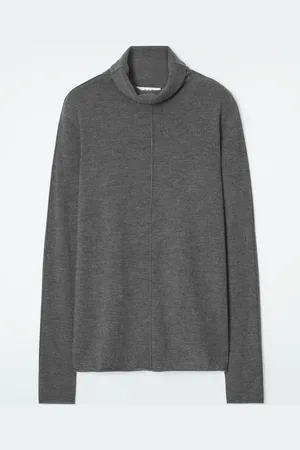 COS Pure Cashmere Rollneck Top