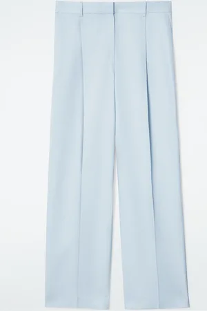 COS Relaxed Linen-Blend Wide-Leg Trousers in