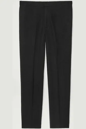 COS Elasticated Boiled-Wool Trousers