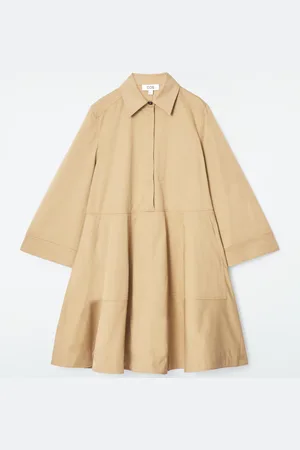 COS Cotton Utility Shirt Dress