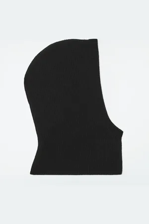 COS Ribbed Wool-Cashmere Balaclava