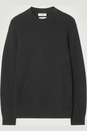 COS Regular Ribbed-Knit Cotton Jumper