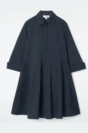 COS Cotton Utility Shirt Dress
