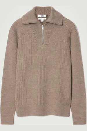 COS Merino Wool Half-Zip Jumper