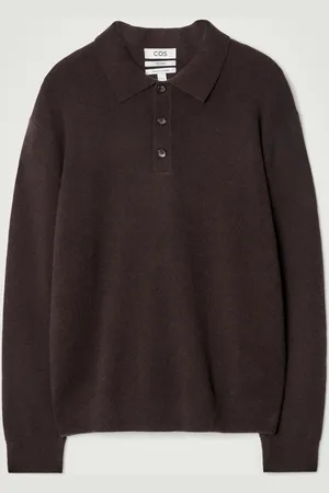 COS Pure Cashmere Polo Shirt in