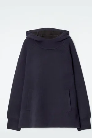 COS Oversized Double-Faced Wool Hoodie
