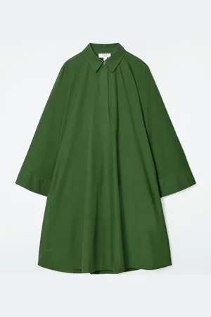 COS Long-Sleeved A-Line Shirt Dress