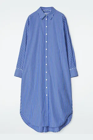 COS Relaxed Cotton Shirt Dress
