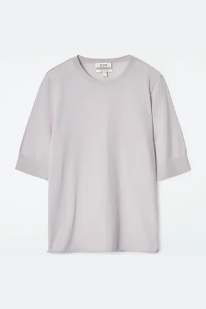 COS Fine Pure Cashmere T-Shirt