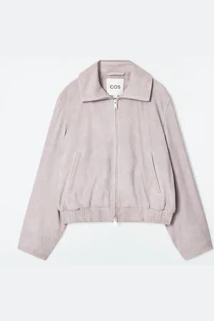COS Suede Bomber Jacket