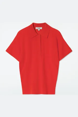 COS Knitted Polo Shirt