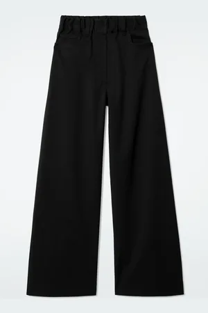 COS Wide-Leg Cotton Trousers