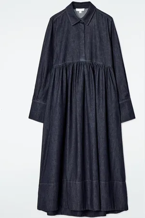 COS Oversized Denim Shirt Dress