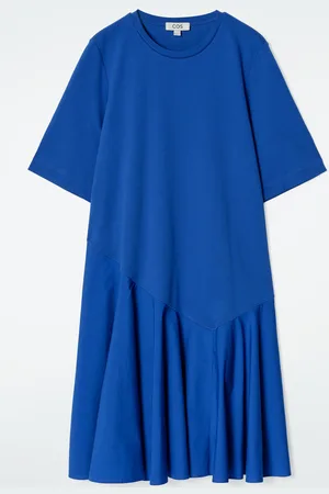 COS Asymmetric Mini T-Shirt Dress