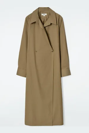 COS Double-Breasted Midi Shirt Dress