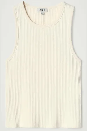 COS Slim Ribbed Cotton Tank Top
