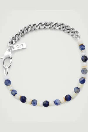 COS Semi-Precious Stone Chain Bracelet