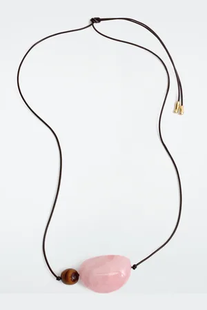 COS Stone Pendant Necklace
