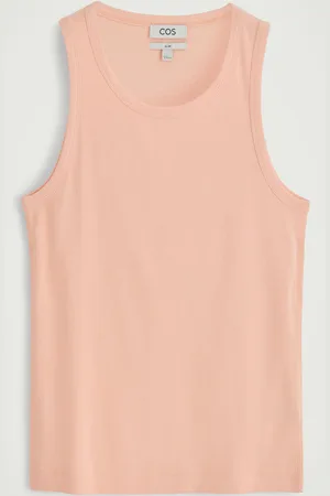 COS Slim Ribbed Cotton Tank Top