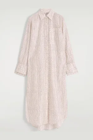 COS Printed Fluid Shirt Dress