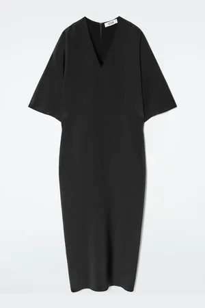 COS Draped Silk Dress