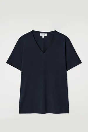 COS V-Neck Cotton T-Shirt