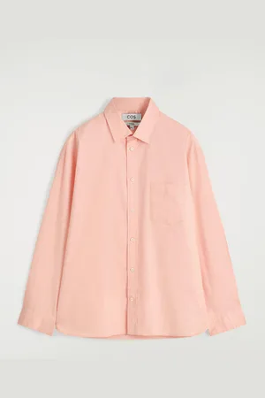 COS Wide Oversized Cotton Oxford Shirt in