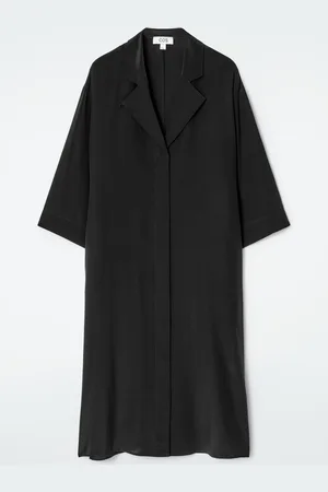 COS Belted Silk Shirt Dress