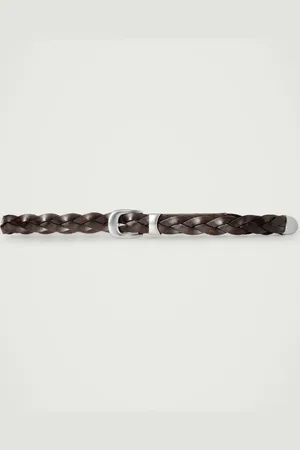 COS Braided Leather Belt