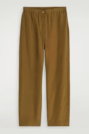COS Relaxed Silk Trousers in