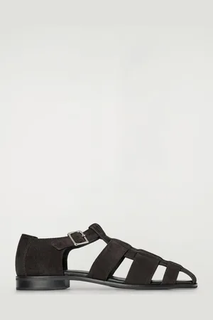 COS Suede Fisherman Sandals