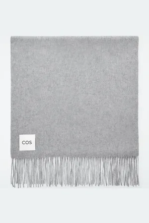 COS Fringed Wool Scarf