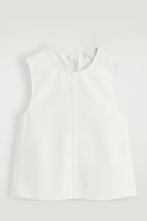COS Sleeveless Denim Top