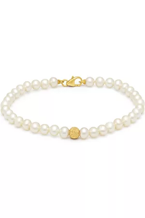 Diamond Point Geelgouden armband Rivièra