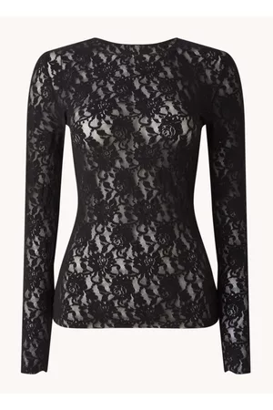 Hanky Panky Semi-transparante top van kant